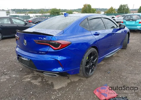 2021 Acura Tlx A-Spec Package из США, поврежденный, VIN 19UUB5F50MA004059